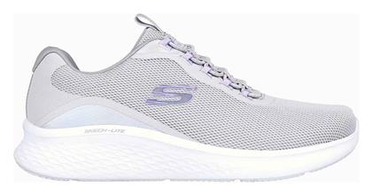 Skechers Overlay Mesh Γυναικεία Running Γκρι