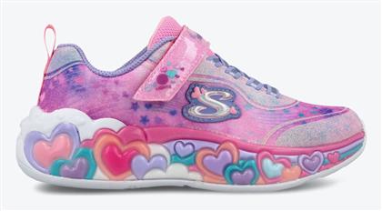 Skechers Παιδικά Sneakers Ανατομικά Ροζ