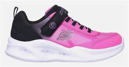 Skechers Παιδικά Sneakers Lighted Gore Μαύρα από το Siontis Athletics