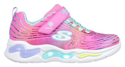 Skechers Παιδικά Sneakers με Φωτάκια Ροζ από το Dpam