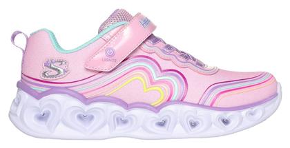 Skechers Παιδικά Sneakers με Φωτάκια Ροζ από το Plus4u