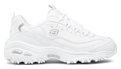 Skechers Play On Γυναικεία Chunky Sneakers Λευκά