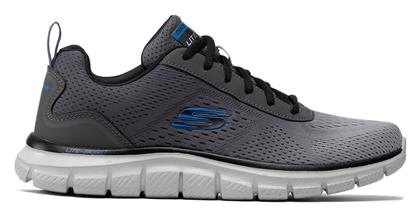 Skechers Ripkent Ανδρικά Αθλητικά Παπούτσια Βόλεϊ Γκρι από το MybrandShoes