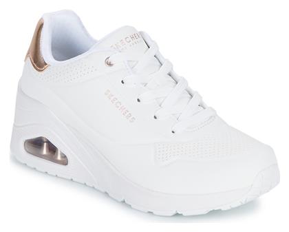 Skechers Uno Wedge Sneakers Λευκά