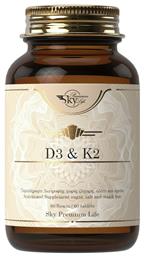 Sky Premium Life Vitamin D3 & K2 Βιταμίνη για Ανοσοποιητικό 60 ταμπλέτες από το Pharm24