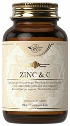 Sky Premium Life Zinc & Vitamin C 60 ταμπλέτες από το Pharm24