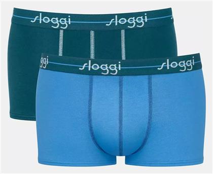 Sloggi Start Hipster Ανδρικά Μποξεράκια 2Pack Λευκό