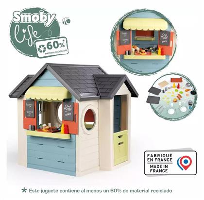 Smoby Παιδικό Σπιτάκι Κήπου Chef House 124x132x135εκ.