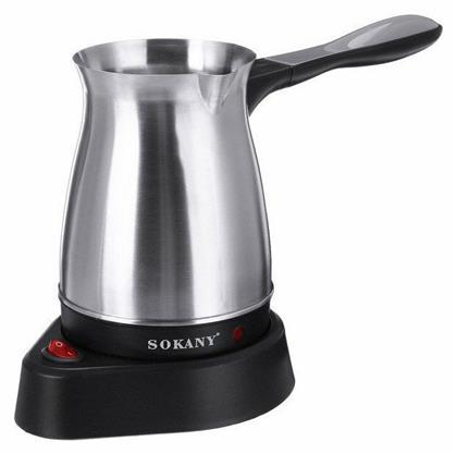 Sokany SK-214 Ηλεκτρικό Μπρίκι 600W με Χωρητικότητα 500ml Inox