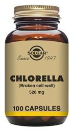 Solgar Chlorella 520mg 100 φυτικές κάψουλες