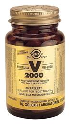 Solgar Formula VM-2000 Πολυβιταμίνη για Ενέργεια & Ενίσχυση του Ανοσοποιητικού 30 ταμπλέτες