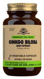 Solgar Ginkgo Biloba Leaf Extract 60 φυτικές κάψουλες από το Pharm24