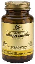 Solgar Ginseng Korean 520mg 50 φυτικές κάψουλες