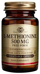 Solgar L-Methionine 500mg 30 φυτικές κάψουλες