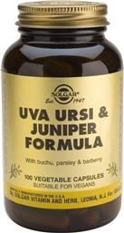 Solgar Uva Ursi & Juniper Formula 100 φυτικές κάψουλες