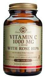 Solgar Vitamin C with Rose Hips Βιταμίνη 1000mg 100 x 1 ταμπλέτες 100τμχ