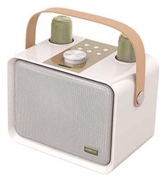 Sonic Gear Ηχείο Karaoke με Ασύρματα Μικρόφωνα iOX K600 Souffle σε Μπεζ Χρώμα