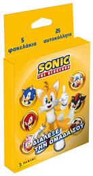 Sonic Hedgehog Stickers Αυτοκολλητα Panini Eco Blister