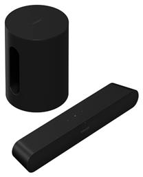 Sonos Ray & Sub Mini Soundbar με Ασύρματο Subwoofer Μαύρο από το Public