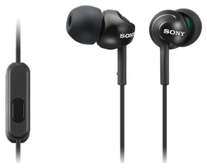 Sony MDR-EX110AP In-ear Handsfree με Βύσμα 3.5mm Μαύρο από το e-shop