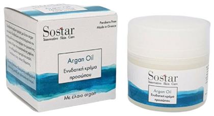 Sostar Focus Argan Oil Ενυδατική Κρέμα Προσώπου Ημέρας για Κανονικές Επιδερμίδες με Aloe Vera 50ml από το Pharm24