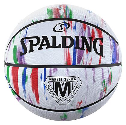 Spalding Marble Series Rainbow Μπάλα Μπάσκετ Outdoor