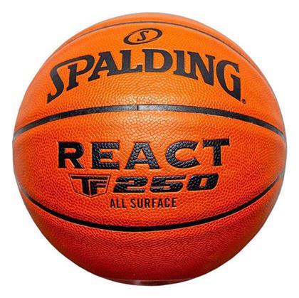 Spalding React TF-250 Μπάλα Μπάσκετ Indoor/Outdoor