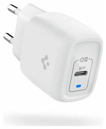 Spigen Φορτιστής Χωρίς Καλώδιο με Θύρα USB-C 20W Power Delivery Λευκός (Powerarc Arcstation Pro) από το Uniqueshop