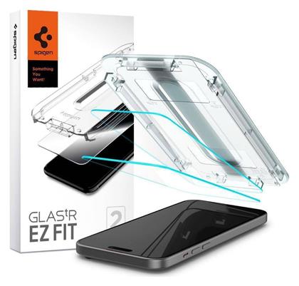 Spigen GLAS.tR Alignmaster 2-pack Tempered Glass (iPhone 15) από το e-shop