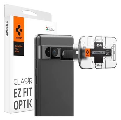 Spigen Glas.tR EZFit Optik Lens Προστασία Κάμερας Tempered Glass Μαύρο για το Google Pixel 7a από το e-shop