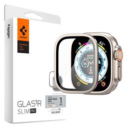 Spigen Glas.TR Slim Pro Μεταλλική Θήκη Titanium για το Apple Watch Ultra 49mm