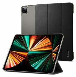 Spigen Liquid Air Folio Flip Cover Πλαστικό / Δερματίνης Μαύρο (iPad Pro 2021 12.9'') από το e-shop