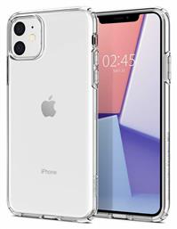 Spigen Liquid Crystal Back Cover Σιλικόνης Crystal Clear (iPhone 11)