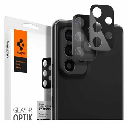 Spigen Optik.tr 2-pack Προστασία Κάμερας Tempered Glass Black για το Galaxy A33