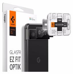 Spigen Optik.TR Ez Fit 2pcs Προστασία Κάμερας Tempered Glass για το Google Pixel 8 από το e-shop