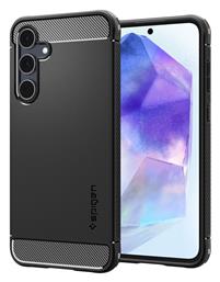 Spigen Rugged Armor Back Cover Σιλικόνης 2mm Ανθεκτικό Μαύρο (Galaxy A55) από το e-shop