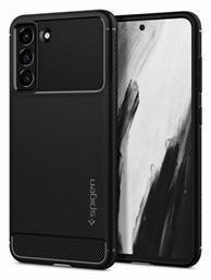 Spigen Rugged Armor Back Cover Σιλικόνης Ανθεκτική Matte Black (Galaxy S21 FE 5G) από το Uniqueshop