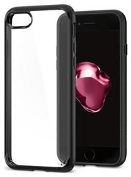 Spigen Ultra Hybrid 2 Back Cover Πλαστικό Μαύρο (iPhone SE 2020/8/7) από το Public