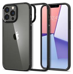 Spigen Ultra Hybrid Back Cover Πλαστικό / Σιλικόνης Matte Black (iPhone 13 Pro)