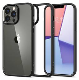 Spigen Ultra Hybrid Back Cover Πλαστικό / Σιλικόνης Matte Black (iPhone 13 Pro Max) από το e-shop