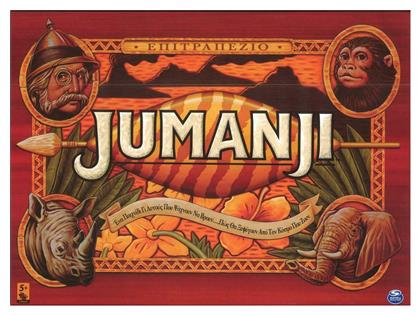 Spin Master Επιτραπέζιο Παιχνίδι Jumanji για 2-4 Παίκτες 5+ Ετών από το BlablaToys