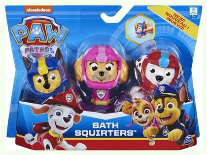 Spin Master Paw Patrol: Bath Squirter Μπουγελόφατσες για 36+ Μηνών 3τμχ