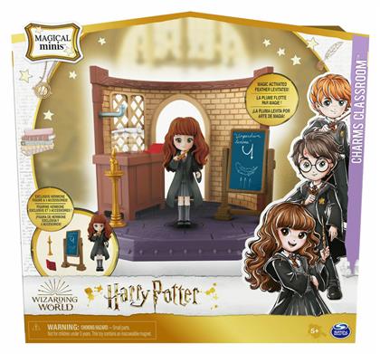 Spin Master Παιχνίδι Μινιατούρα Σετ Wizarding World Magical Minis Charms Classroom για 5+ Ετών