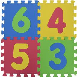 Spitishop Εκπαιδευτικό Παιδικό Παζλ Δαπέδου με Αριθμούς 9τμχ