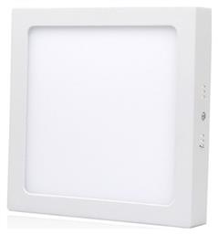 Spot Light Τετράγωνο Εξωτερικό LED Panel Ισχύος 20W με Φυσικό Λευκό Φως 23x23εκ.