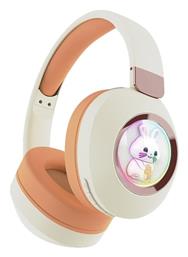 ST856 Bluetooth με 5 ώρες Λειτουργίας Beige/Orange