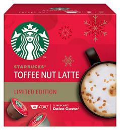 Starbucks Espresso Toffee Nut Latte Συμβατές με Μηχανή Dolce Gusto 12caps