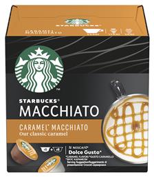 Starbucks Machiatto Caramel Macchiato Συμβατές με Μηχανή Dolce Gusto 12caps