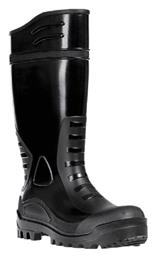 Stenso Αντιολισθητικές Γαλότσες Εργασίας με Γούνα Μαύρες