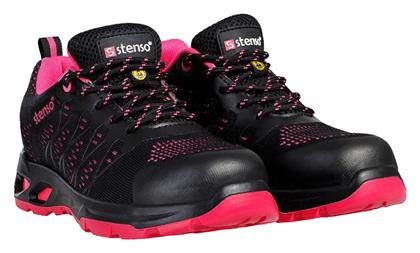 Stenso Pro Αδιάβροχο Παπούτσι Ασφαλείας Μαύρο S1PS με Πιστοποίηση ESD